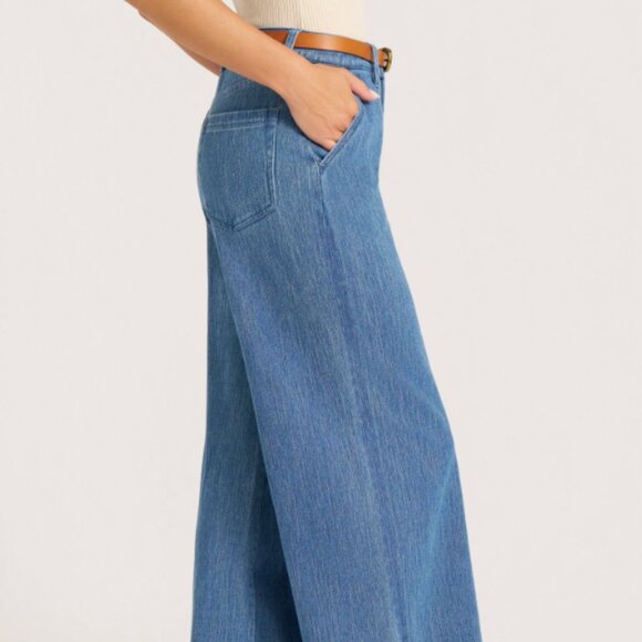 CLAYTON DENIM WIDE LEG - DENIM - Picture 2 of 4